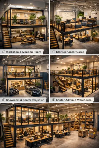 Mezzanine Ruang Kantor di Cihampelas