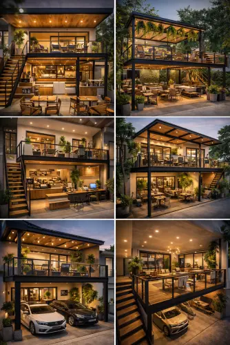 Mezannine Cafe Modern di Cihampelas
