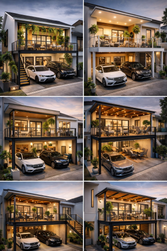 Mezannine Teras Rumah Keren